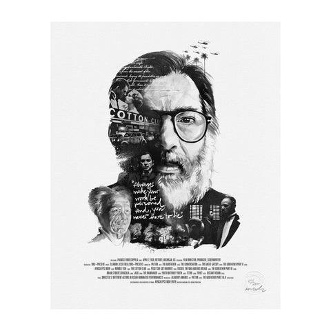 Stellavie - Francis Ford Coppola - Portrait Print