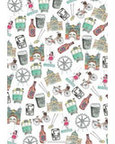 Artist Wrapping Paper Sheet